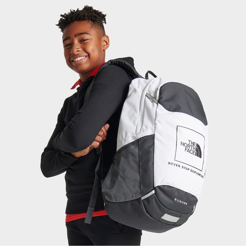 The North Face Sunder Backpack TNF White / Asphalt Grey